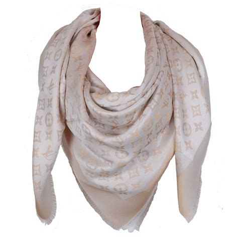 echarpe louis vuitton beige|Louis Vuitton clearance sale scarves.